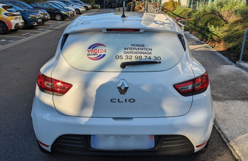 Adhésif microperforé vitre arrière VIGI24