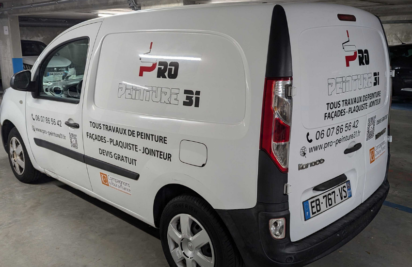 Flocage utilitaire Pro Peinture 31