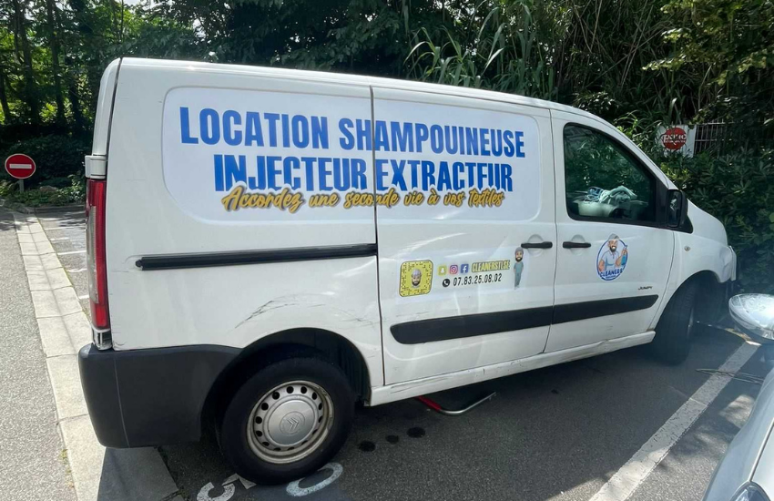 Marquage Véhicule Cleaners