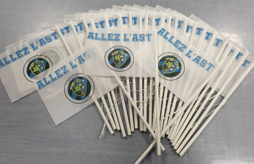 Drapeaux personnalisés AST FOOTBALL