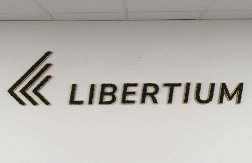 Lettres murales végétales Libertium