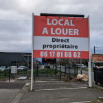 Panneau affichage location