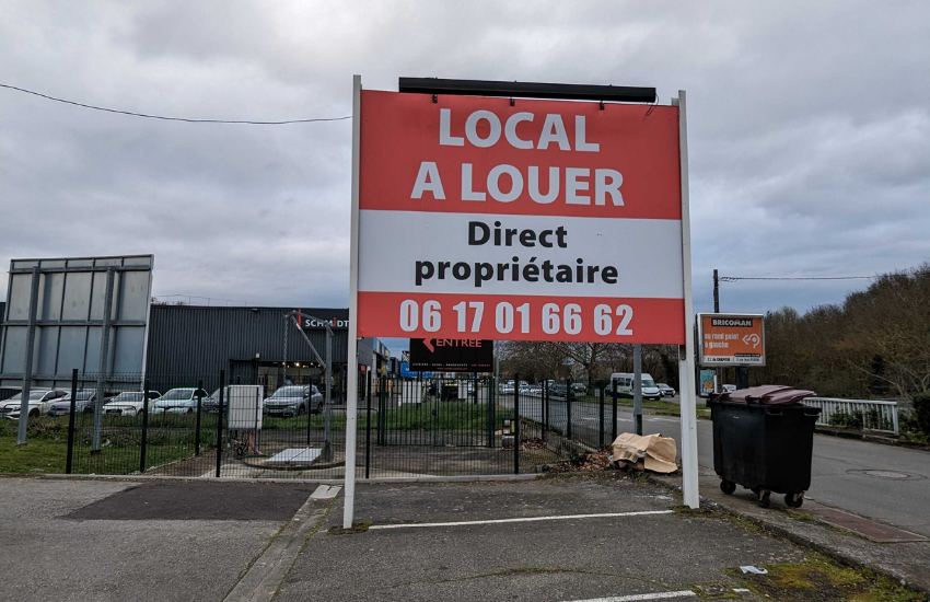 Panneau affichage location