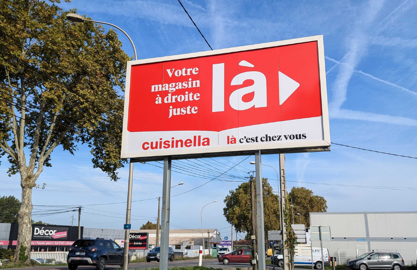 Panneau directionnel Cuisinella