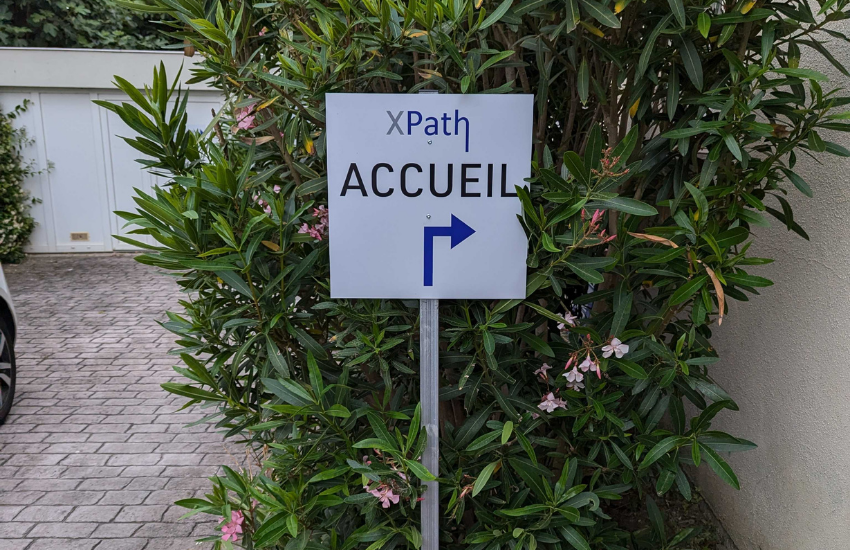 Panneau directionnel XPath