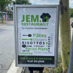 Stop trottoir JEM Restaurant