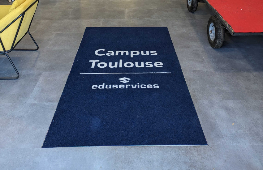 Tapis personnalisé Eduservices